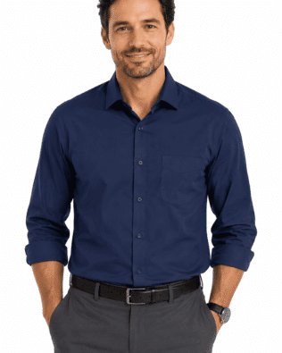 AP BUSINESS MOSMAN MENS SHIRT LONG SLEEVE AU-1903L