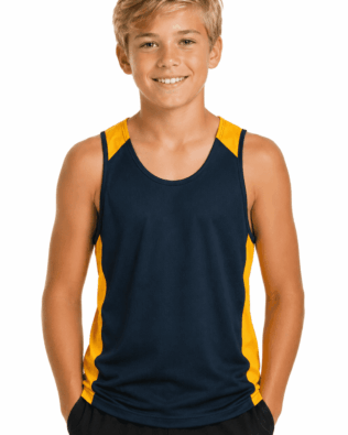 Custom Aussie Pacific PREMIER KIDS SINGLETS AU-3101