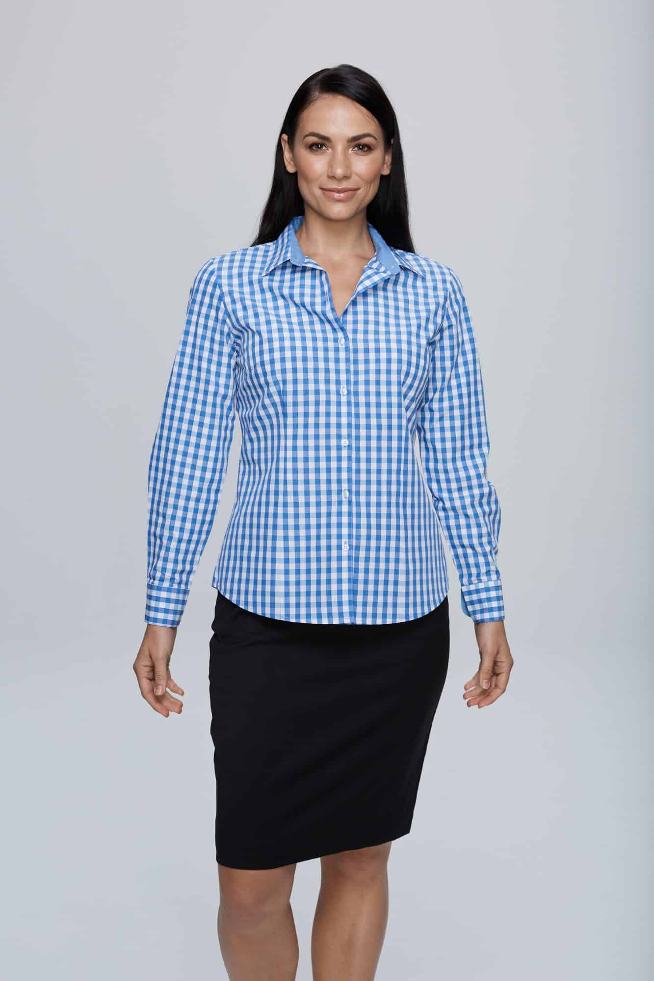 DEVONPORT LADY SHIRT LONG SLEEVE RUNOUT
