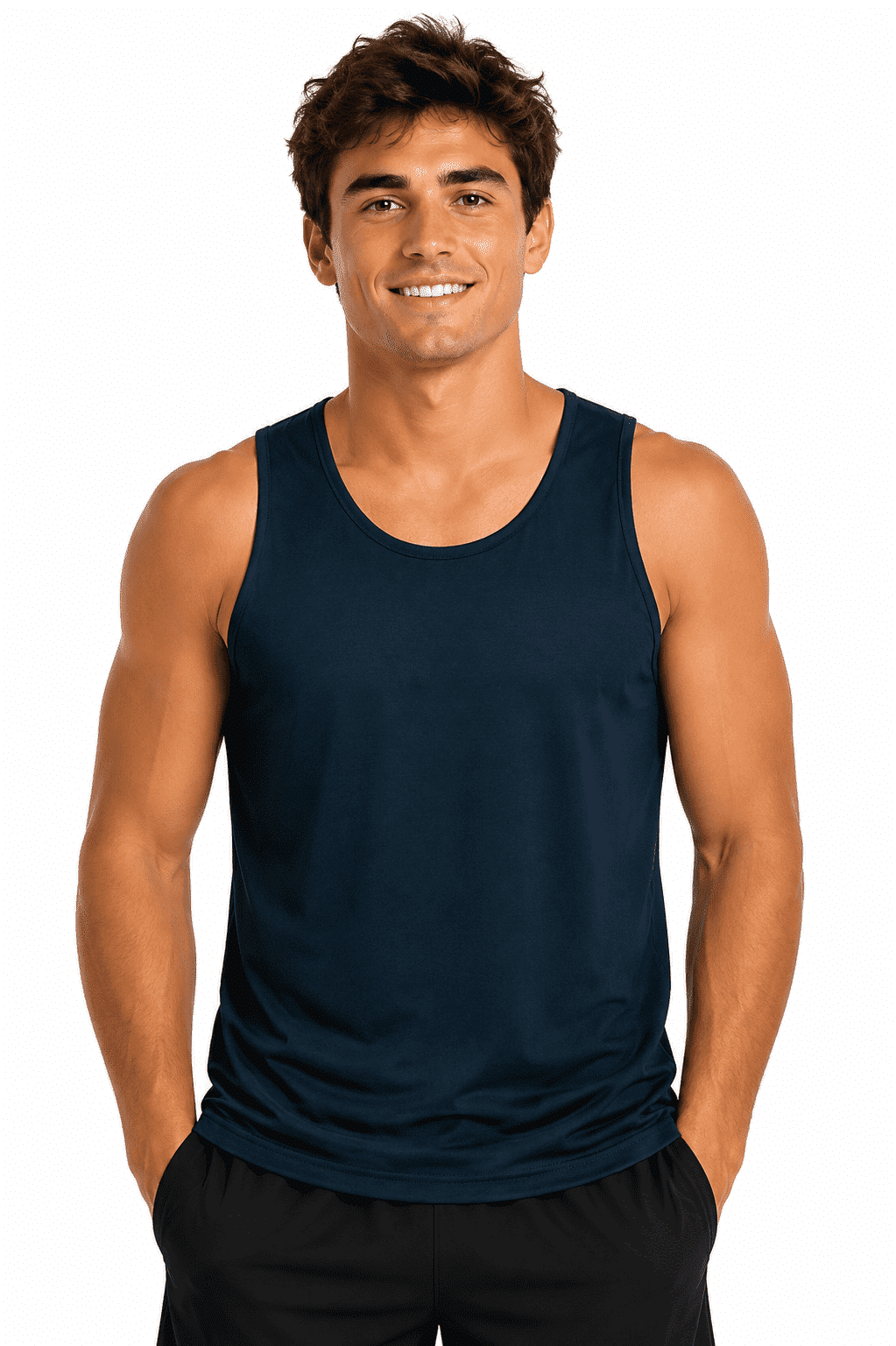 BOTANY MENS SINGLETS