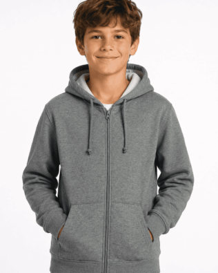 Custom Aussie Pacific QUEENSCLIFF ZIP KIDS HOODIES AU-3528