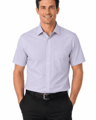 AP BUSINESS BAYVIEW MENS SHIRT SHORT SLEEVE RUNOUT AU-1906S