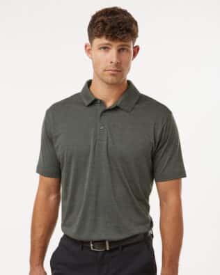 ALL PRO Men’s Polyester Heather Melange Polo GI-4HM00