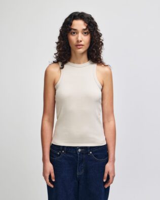American Apparel Baby Rib Women’s Fitted Tank GI-BR2101
