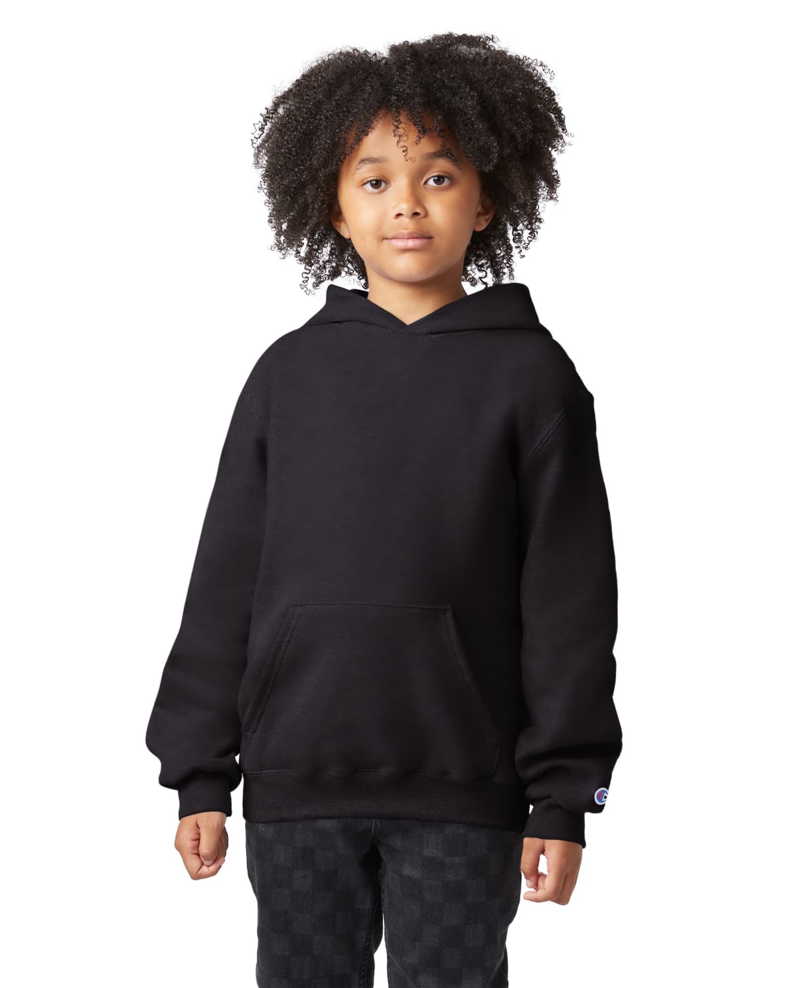 Champion Powerblend® Youth Pullover Hooded Sweatshirt
