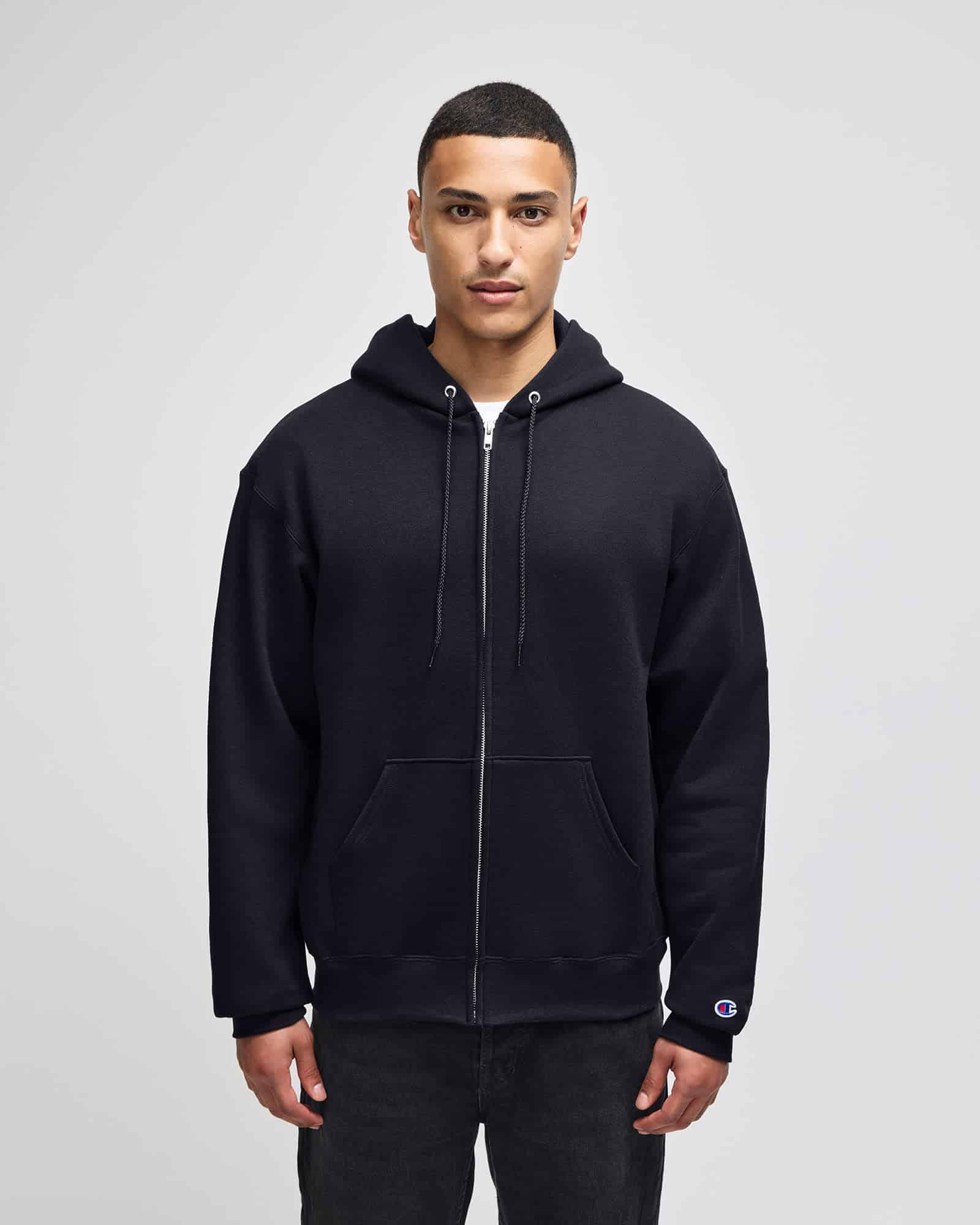 Champion Powerblend® Adult Full-Zip Hooded Sweatshirt
