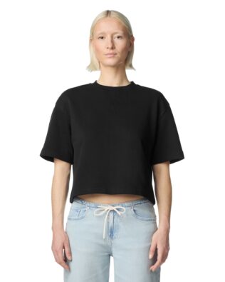 American Apparel French Terry Women’s Mid-Length Boxy Top GI-FTCB0