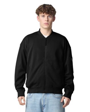 American Apparel French Terry Unisex Bomber Jacket GI-FTJ77
