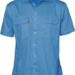 DNC Workwear Cotton Drill Work Shirt Short Sleeve