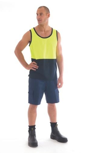 DNC Workwear Lightweight Cool-Breeze Cotton Cargo Shorts