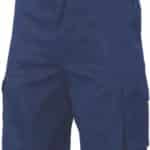 DNC Workwear Lightweight Cool-Breeze Cotton Cargo Shorts