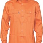 DNC Workwear DNC Workwear Patron Saint Flame Retardant Drill Shirt Long Sleeve