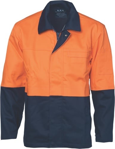 DNC Workwear DNC Workwear Patron Saint Flame Retardant Two Tone Drill Welder's Jacket