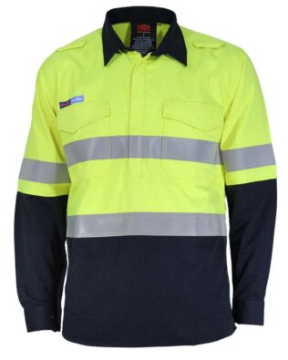 DNC Workwear DNC Inherent FR PPE1 2T C/F L/W D/N Shirt