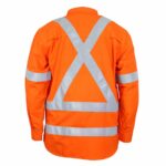 DNC Workwear DNC Inherent FR X Back PPE1 L/W D/N Shirt