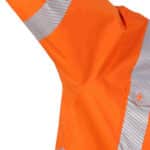 DNC Workwear Hi Vis Segment Taped Coolight X Back Shirt