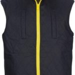 DNC Workwear Hi Vis Cotton Drill Reversible Vest with Generic Reflective Tape