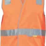 DNC Workwear Day/Night Hi Vis Safety Vests