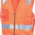 DNC Workwear Day/Night Side Panel Safety Vests