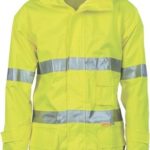 DNC Workwear Hi Vis Breathable Anti-Static Jacket with 3M Reflective Tape