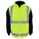 DNC Workwear Hi Vis H pattern D/N Reversible Vest