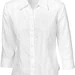 DNC Workwear Ladies Tonal Stripe Shirts – 3/4 Sleeve