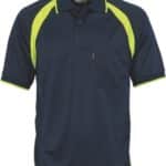 DNC Workwear Coolbreathe Contrast Polo Short Sleeve