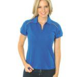 DNC Workwear Contrast Mesh N Piping Polo