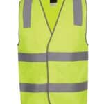JBs Workwear Hi Vis D+N Safety Vest Staff