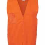 JBs Workwear Hi Vis Zip Safety Vest