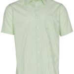Benchmark Mens Balance Stripe Short Sleeve Shirt