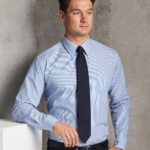 Benchmark Mens Balance Stripe Long Sleeve Shirt