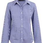 Benchmark Ladies Multi-Tone Check Long Sleeve Shirt