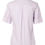 Benchmark Womens Mini Check Short Sleeve Shirt