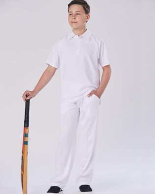 Winning Spirit Kids Cricket Polo Short Sleeve
