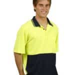 AIW Workwear High Visibility Short Sleeve Polo