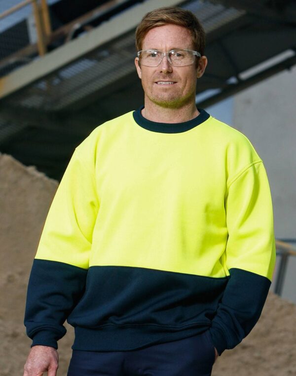 AIW Hi-Vis two tone safety windcheater