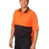 AIW Hi-Vis truedry safety polo S/S