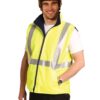 AIW Hi-Vis Reversible Safety Vest With Hoop Pattern 3M Tapes