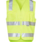 AIW Workwear Hi-Vis Safety Vest with ID Pocket & 3M Tapes