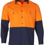 AIW Workwear Long Sleeve Cool Breeze Safety Shirt