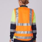 AIW Workwear Unisex Truedry Biomotion Segmented Ls Safety Polo