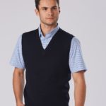 AIW Workwear Mens V-Neck Knit Vest