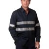 AIW Cotton Drill L/S Work Shirt 3M Tapes