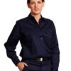 AIW Ladies Cotton Drill Long Sleeves Work Shirt